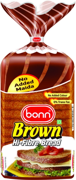 BROWN HI FIBER 400 GM PLASTIC WRAPPER